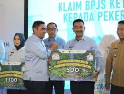 Hadiri May Day Sumut 2026, Bupati Madina Terima 500 Kartu BPJS Ketenagakerjaan untuk Pekerja Rentan