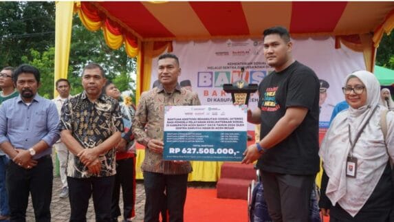 Warga Abdya Terima Bantuan dari Kemensos RI, Begini penjelasannya