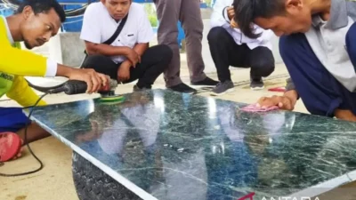 Batu Giok Nagan Raya Aceh Peroleh Sertifikasi Hak Kekayaan Intelektual