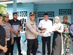 Sambut HUT Bhayangkara ke 80, Polres Labuhanbatu Lakukan Bedah Rumah