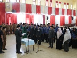 Bupati Aceh Selatan H Mirwan Lantik 57 Pejabat Administrator dan Pengawas
