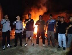 Polsek Kualuh Hulu dan Satres Narkoba Polres Labuhanbatu Lakukan GSN di Labura