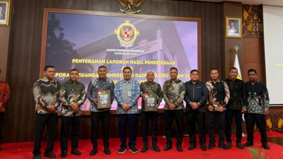 Bupati Safaruddin: Terima WTP Ke- 11, Dari Kepala BPK Perwakilan Provinsi Aceh