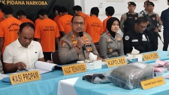 Operasi Antik Toba, Polres Langkat Tangkap 31 Pengedar dan 4 Pengguna Narkotika