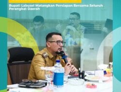 Bupati Labusel Pimpin Rakor Jelang Peringatan Hari Jadi Kabupaten Labuhanbatu Selatan ke-18 Tahun 2026