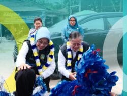Pokja PKK Labusel Sambut Tim Monitoring PKK Provsu dalam Lomba Pelaksanaan Desa Terbaik