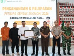 Pelepasan Petugas Sensus Ekonomi 2026 Madina, Bupati: Jaga Integritas dan Kerahasiaan Data