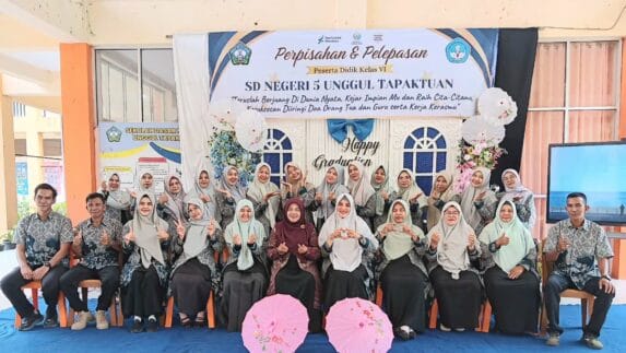 SDN 5 Unggul Tapaktuan Gelar Pelepasan Murid Kelas VI Tahun Pelajaran 2025/2026