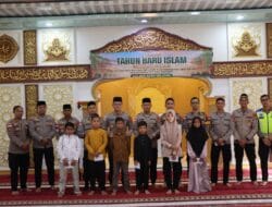 Peringati Tahun Baru Islam 1448 H, Polres Aceh Selatan Gelar Ceramah, Doa Bersama dan Santunan Anak Yatim