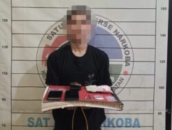 Polres Aceh Selatan Amankan Pelaku Penyalahgunaan Sabu di Pasieraja