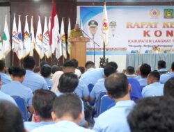 Raker KONI Langkat 2026 Dibuka, Syah Afandin Targetkan Prestasi Gemilang
