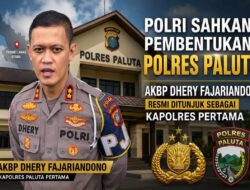 AKBP Dhery Fajariandono Resmi Jabat Kapolres Paluta Pertama