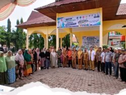 Pemkec Padang Bolak Bersama Puskesmas Gunung Tua Gelar Pemeriksaan Kesehatan dan Berobat Gratis