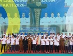 Bupati Labusel Hadiri Pelantikan Pengurus KONI di Aula Santun Berkata Bijak Berkarya Kotapinang