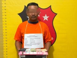 Polsek Kulauh Ledong Amankan Seorang Pengedar Sabu Beserta BB 33,95 Gram