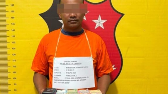 Polsek Kulauh Ledong Amankan Seorang Pengedar Sabu Beserta BB 33,95 Gram