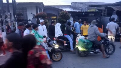Sesosok Jenazah Pria Terkapar di Parit Mariendal  Diduga Korban Tawuran Remaja