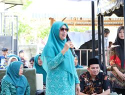 Ketua TP PKK Madina Monitoring Desa Tanjung Mompang, Bidik Juara PAAR Tingkat Sumut
