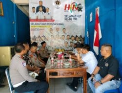 Kapolres Madina Sambangi PWI, Perkuat Kemitraan Pers dan Polri Ciptakan Informasi yang Berintegritas