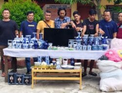 Terungkap Lewat Guci, Empat Pelaku Pencurian Rumah Kosong Diringkus