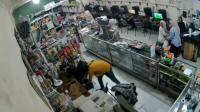 Perampok Bersajam Gasak Puluhan Juta Uang BRI Link di Sei Rampah