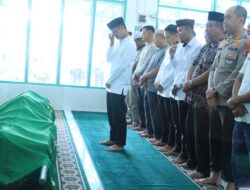Polres Labuhanbatu Gelar Upacara Persemayaman Aiptu Selamet Suheri