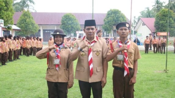 Wabup Baital Mukadis Hadiri Kemah Pramuka Penggalang V se-Kluet Raya 2026