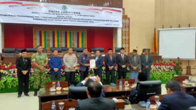 Pembahasan Anggaran 2025 Dijadwalkan, Bupati Usul Tiga Rancangan Qanun ke DPRK Abdya