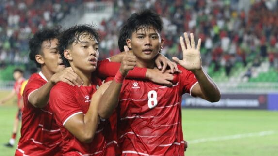 Timnas Indonesia Menang Telak  3- 0 atas Myanmar