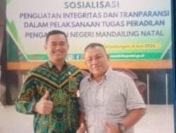 Sosialisasi Integritas dan Transparansi, Ketua PN Madina: Acara Berjalan Sesuai Jadwal