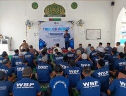 Semarak 1 Muharam1448 H dan Tabligh Akbar, Kalapas Blangpidie Ajak Warga Binaan Introspeksi