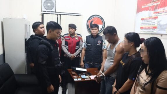 Tersandung Narkoba, Polres Labuhanbatu Amankan 3 Orang Saat Razia THM