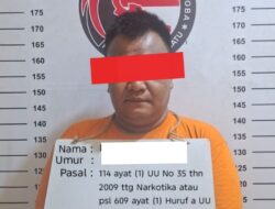 Edarkan Sabu, Warga Labura Diamankan Satresnarkoba Polres Labuhanbatu