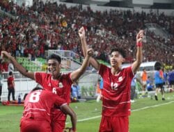 Indonesia U-19 Melaju ke Semifinal dengan Kemenangan 2-1  atas Vietnam