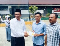 Tepati Janji, Aswin Parinduri Bantu UKT 26 Siswa SMAN 1 Kotanopan