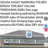 Ramai di Medsos, Kasat Narkoba Polres Sergai Diduga Terlibat Peredaran Narkoba