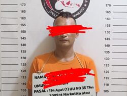 Kiki Pengedar Sabu di Gang Cempaka Rantauprapat Diringkus Polisi