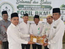 H Jonidi Kembali Pimpin Fosil BKM Medan Denai 2026 – 2031