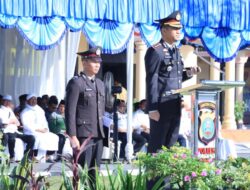 Kapolres Labuhanbatu Pimpin Upacara Peringatan Hari Bhayangkara ke-80