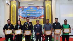 Hari Bhayangkara ke-80, Polres Aceh Selatan Gelar Syukuran dan Berikan Penghargaan ke Personel Berprestasi