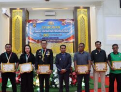 Hari Bhayangkara ke-80, Polres Aceh Selatan Gelar Syukuran dan Berikan Penghargaan ke Personel Berprestasi