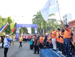 Bupati Saipullah Lepas Funwalk HUT Apkasi ke-26 di Deli Serdang
