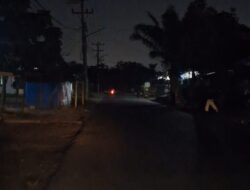 Lampu Penerangan Jalan Menuju Seruwai Padam Total, Warga Resah dan Khawatir Keamanan