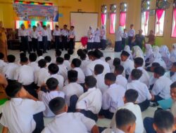 Calon Didik Ikut MPLS di SMPN 1 Jeumpa, Kepsek Wildanur: Karakter Pondasi Utama