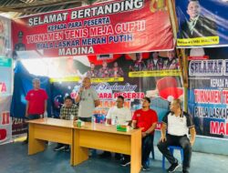 LMP Madina Gelar Turnamen Tenis Meja Cup II, Jaring Atlet Berbakat se-Tabagsel Plus