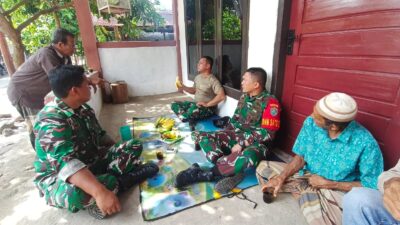 Segelas Kopi dan Air Putih dari Warga, Suntik Semangat Satgas TMMD 129 Kodim Aceh Selatan