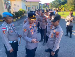 Pastikan Tidak Terlibat Praktik Judol dan Pinjol Ilegal, Kapolres Abdya Periksa Telepon Genggam Personel
