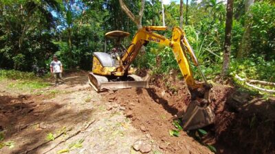 Satgas TMMD ke-129 Kodim 0107/Aceh Selatan Kebut Pengerukan Parit, Progres Pembukaan Badan Jalan Tembus 40 Persen