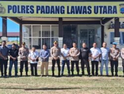Kapolres Beserta Jajaran Sambut Hangat Audensi PWI Paluta