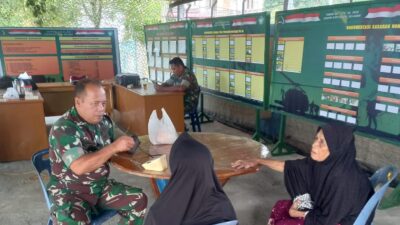 Posko Kesehatan TMMD ke-129 Kodim 0107/Aceh Selatan Buka 24 Jam, Siaga Layani Warga Setiap Hari
